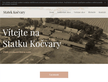 Tablet Screenshot of kocvary.cz